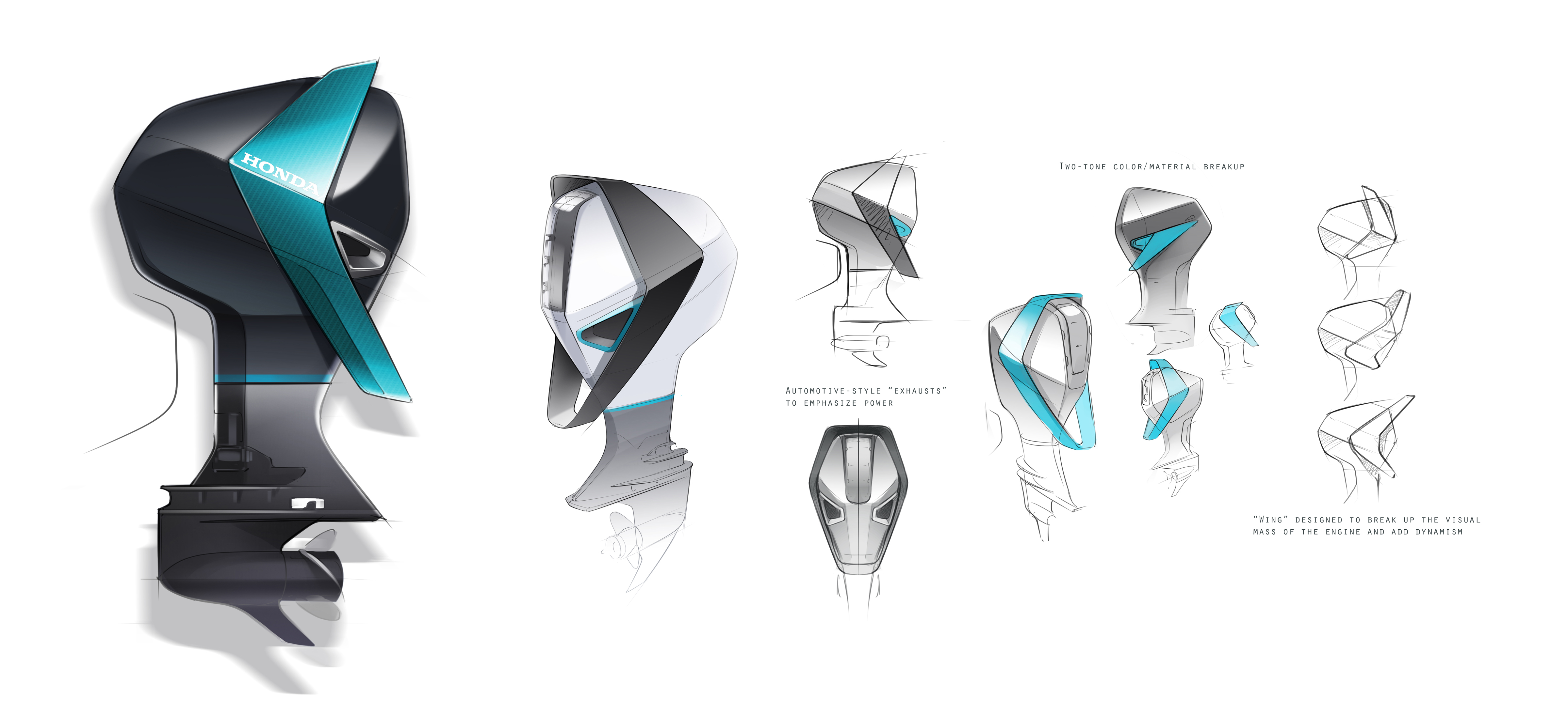 Honda Marine Design Concept_Sketches