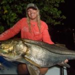 Indian River Snook caught by Gina.