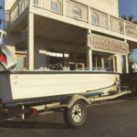 Oops... another project boat coming home! 1989 Hewes Bonefisher