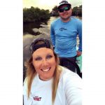 My backwoods , country fly fishing fiancé. Hat backwards and all wouldn’t trade